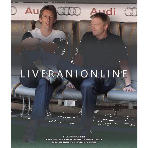 Audi Cup 2009 Monaco di Baviera - 29.07.2009 Boca Juniors-Manchester United Nella Foto:VAN DER SAR EDWIN-KAHN OLIVER /Ph.Vitez-Ag. Aldo Liverani