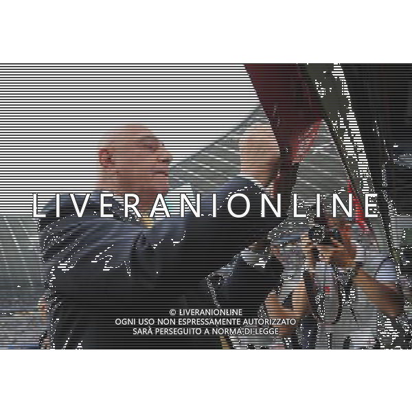 Audi Cup 2009 Finale 3¡-4¡ Posto Monaco di Baviera - 30.07.2009 Milan-Boca Juniors Nella Foto:GALLIANI FIRMA AUTOGRAFI /Ph.Vitez-Ag. Aldo Liverani