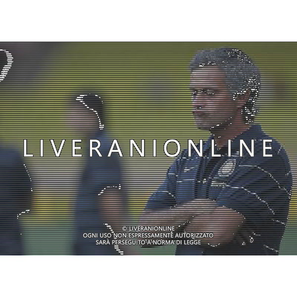 MONACO 30/07/2009 SPORT CALCIO AMICHEVOLE ESTIVA MONACO - INTER NELLA FOTO JOSE\' MOURINHO PH.LUZZANI/AG.ALDO LIVERANI SAS