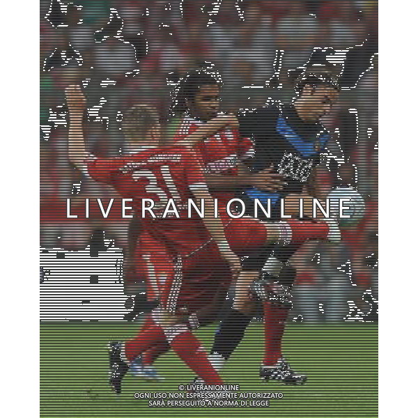 Audi Cup 2009 Finale 1¡-2¡ Posto Monaco di Baviera - 30.07.2009 Manchester United-Bayern Monaco Nella Foto:BERBATOV-BRENO-SCHWEISTAIGER /Ph.Vitez-Ag. Aldo Liverani