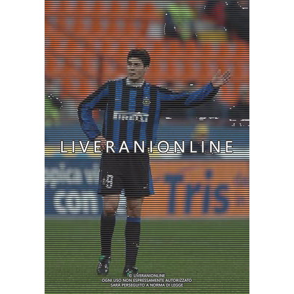 Milano 05/12/2003 Inter-Reggina 2:1 TIM Cup Coppa Italia nella foto cruz julio ph marco luzzani/ag aldo liverani s.a.s.