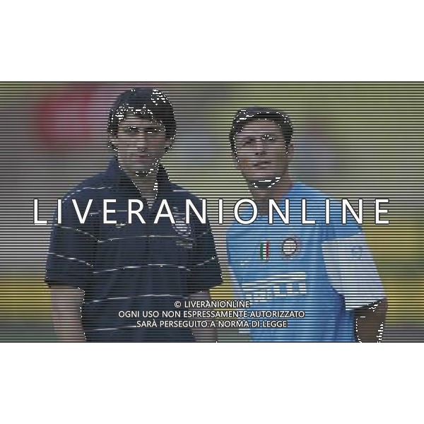 Montecarlo (Monaco) 30-07-2009 Trofeo Pirelli 2009 Monaco-Inter 0:1 nella foto diego milito e javier zanetti ph marco luzzani/ag aldo liverani s.a.s.