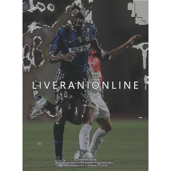 Montecarlo (Monaco) 30-07-2009 Trofeo Pirelli 2009 Monaco-Inter 0:1 nella foto patrick vieira e alejandro alonso ph marco luzzani/ag aldo liverani s.a.s.