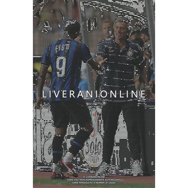Montecarlo (Monaco) 30-07-2009 Trofeo Pirelli 2009 Monaco-Inter 0:1 nella foto samuel eto\'o e jose\' mourinho ph marco luzzani/ag aldo liverani s.a.s.