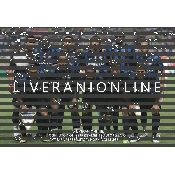 Montecarlo (Monaco) 30-07-2009 Trofeo Pirelli 2009 Monaco-Inter 0:1 nella foto la formazione dell\'inter ph marco luzzani/ag aldo liverani s.a.s.