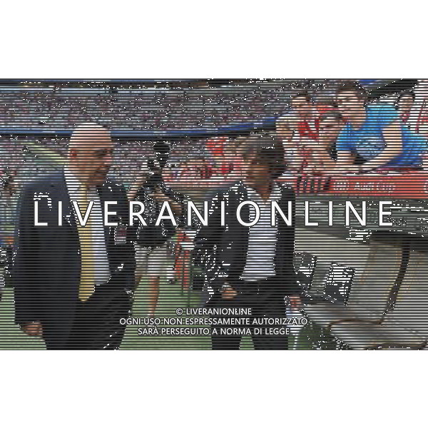 Audi Cup 2009 Finale 3¡-4¡ Posto Monaco di Baviera - 30.07.2009 Milan-Boca Juniors Nella Foto:GALLIANI ADRIANO-LEONARDO /Ph.Vitez-Ag. Aldo Liverani