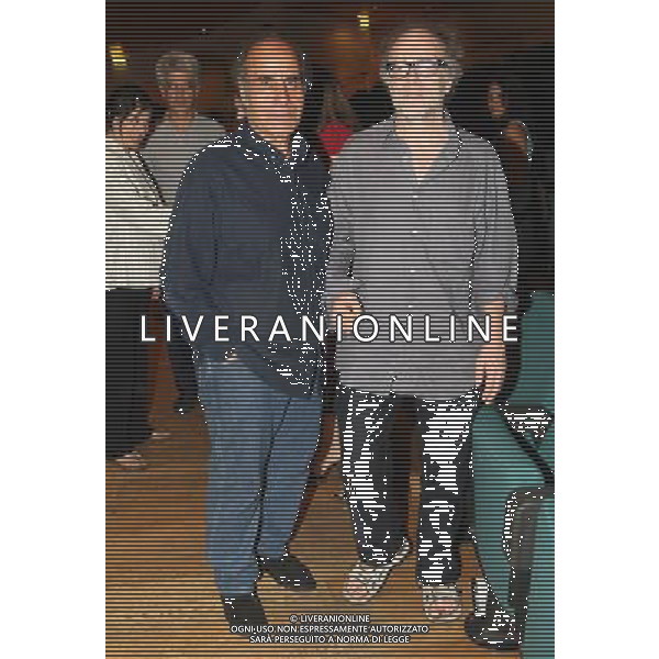 MILANO 30/6/2009 TEATRO DAL VERME VIA SAN GIOVANNI SUL MURO, 2 LA MILANESIANA: \'CANTORI DI STORIE INVISIBILI\' NELLA FOTO AMIR NADERI ED ENRICO GHEZZI FOTO ROMANO/AG ALDO LIVERANI