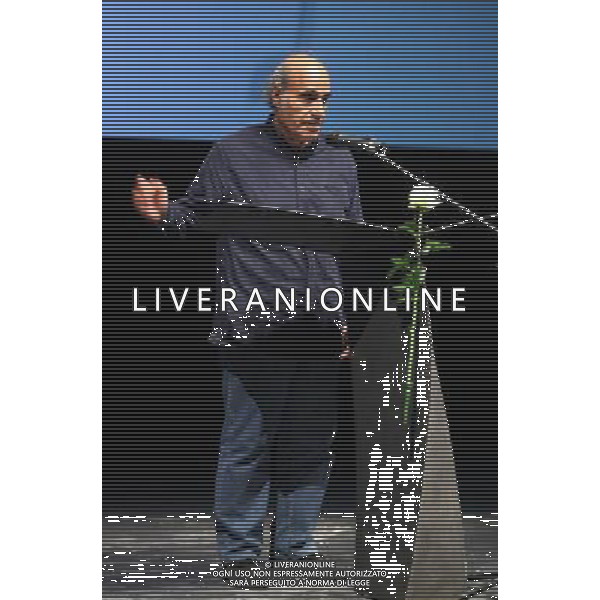 MILANO 30/6/2009 TEATRO DAL VERME VIA SAN GIOVANNI SUL MURO, 2 LA MILANESIANA: \'CANTORI DI STORIE INVISIBILI\' NELLA FOTO AMIR NADERI (REGISTA) FOTO ROMANO/AG ALDO LIVERANI