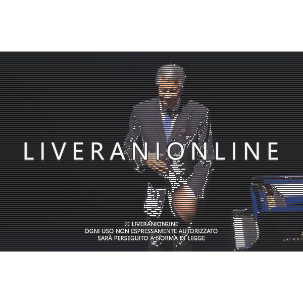 MILANO 30/6/2009 TEATRO DAL VERME VIA SAN GIOVANNI SUL MURO, 2 LA MILANESIANA: \'CANTORI DI STORIE INVISIBILI\' NELLA FOTO ABDULLAH IBRAHIM (MUSICISTA) FOTO ROMANO/AG ALDO LIVERANI