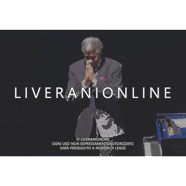 MILANO 30/6/2009 TEATRO DAL VERME VIA SAN GIOVANNI SUL MURO, 2 LA MILANESIANA: \'CANTORI DI STORIE INVISIBILI\' NELLA FOTO ABDULLAH IBRAHIM (MUSICISTA) FOTO ROMANO/AG ALDO LIVERANI