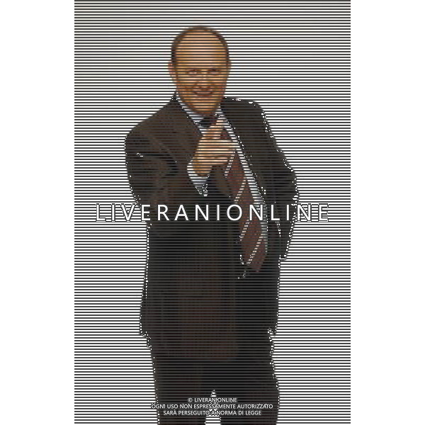 TRASMISSIONE TELEVISIVA\'CHI VUOL ESSERE MILIONARIO\' NELLA FOTO Gerry Scotti AG ALDO LIVERANI
