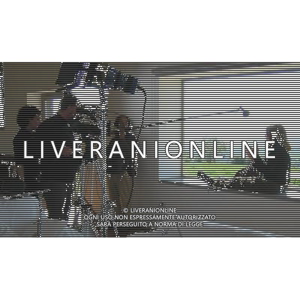 TRASMISSIONE TELEVISIVA\'IL MIO CUORE UMANO\' NELLA FOTO NADA AG ALDO LIVERANI
