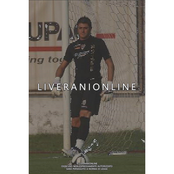 AURORA PRO PATRIA-GELA COPPA ITALIA 02-08-2009 NELLA FOTO CAGLIONI AG ADO LIVERANI