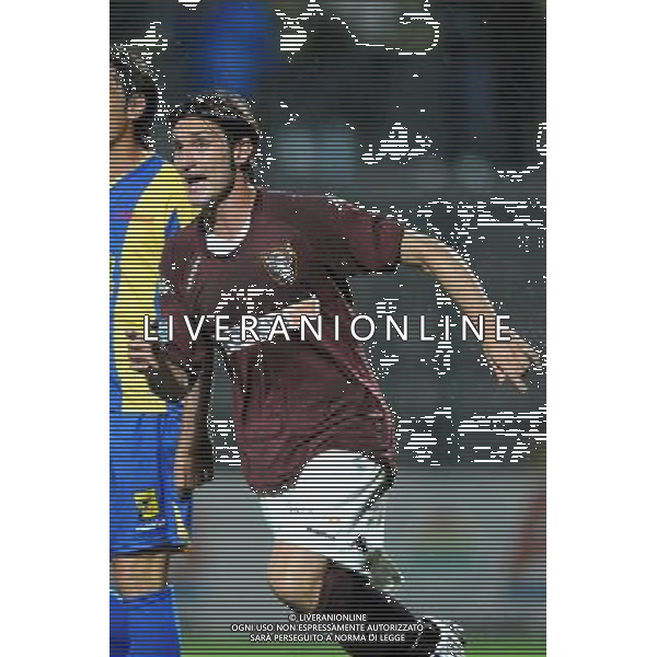 Ivrea 9-08-20010 Sport-Calcio Coppa Italia 2009/10 Torino Figline Nella foto: l\'Esultanza di Bianchi rolando dopo il gol ph. Alessandro Falzone/Press Photo/ag.aldo liverani sas