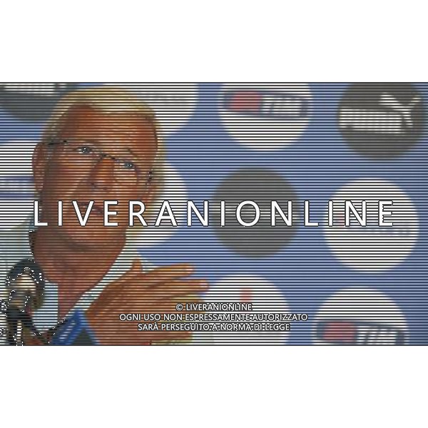 Raduno Nazionale Italiana a Coverciano Coverciano(FI) - 10.08.2009 Conferenza Stampa Nella Foto:MARCELLO LIPPI IN CONFERENZA STAMPA /Ph.Vitez-Ag. Aldo Liverani