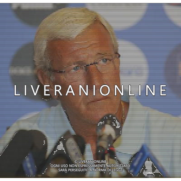 Raduno Nazionale Italiana a Coverciano Coverciano(FI) - 10.08.2009 Conferenza Stampa Nella Foto:MARCELLO LIPPI IN CONFERENZA STAMPA /Ph.Vitez-Ag. Aldo Liverani