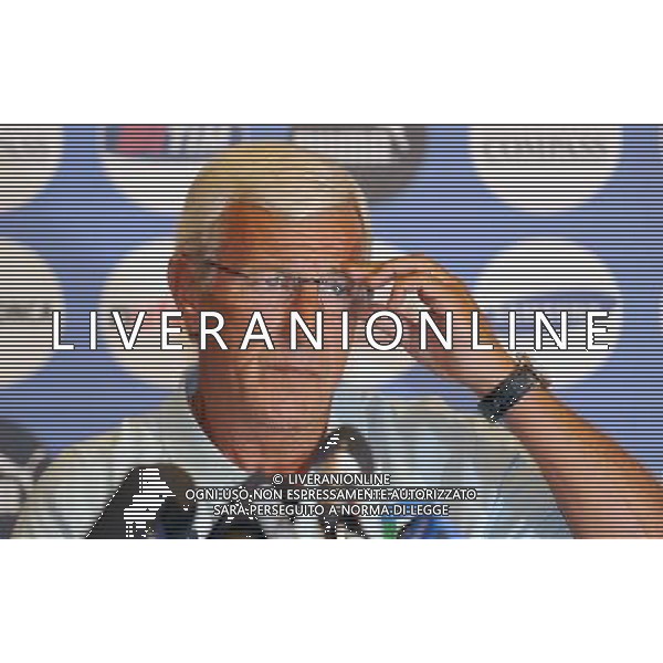 Raduno Nazionale Italiana a Coverciano Coverciano(FI) - 10.08.2009 Conferenza Stampa Nella Foto:MARCELLO LIPPI IN CONFERENZA STAMPA /Ph.Vitez-Ag. Aldo Liverani