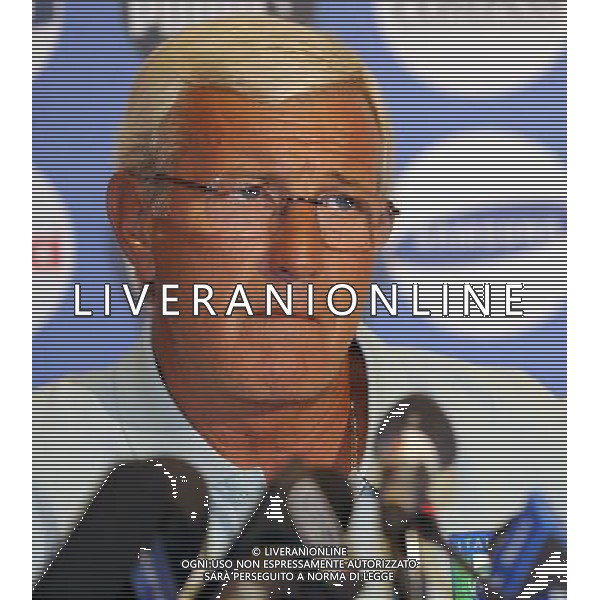 Raduno Nazionale Italiana a Coverciano Coverciano(FI) - 10.08.2009 Conferenza Stampa Nella Foto:MARCELLO LIPPI IN CONFERENZA STAMPA /Ph.Vitez-Ag. Aldo Liverani