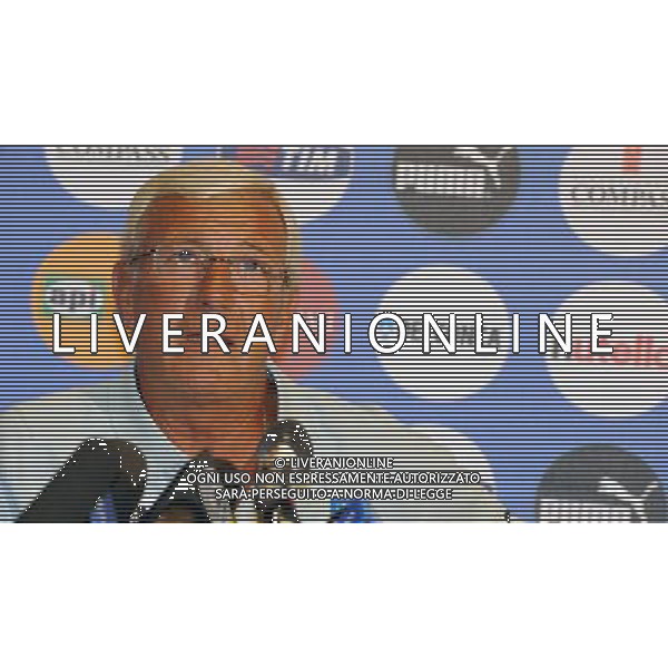 Raduno Nazionale Italiana a Coverciano Coverciano(FI) - 10.08.2009 Conferenza Stampa Nella Foto:MARCELLO LIPPI IN CONFERENZA STAMPA /Ph.Vitez-Ag. Aldo Liverani