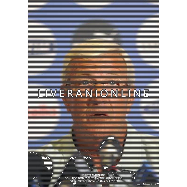 Raduno Nazionale Italiana a Coverciano Coverciano(FI) - 10.08.2009 Conferenza Stampa Nella Foto:MARCELLO LIPPI IN CONFERENZA STAMPA /Ph.Vitez-Ag. Aldo Liverani