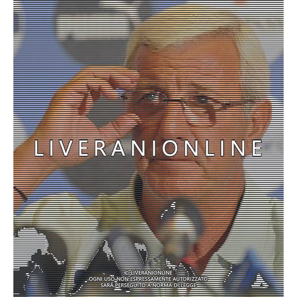 Raduno Nazionale Italiana a Coverciano Coverciano(FI) - 10.08.2009 Conferenza Stampa Nella Foto:MARCELLO LIPPI IN CONFERENZA STAMPA /Ph.Vitez-Ag. Aldo Liverani