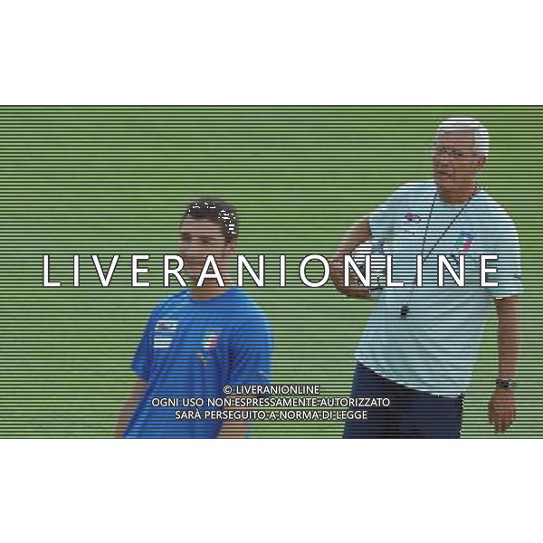 Raduno Nazionale Italiana a Coverciano Coverciano(FI) - 10.08.2009 Allenamento Nella Foto:MARCELLO LIPPI-BOCCHETTI /Ph.Vitez-Ag. Aldo Liverani