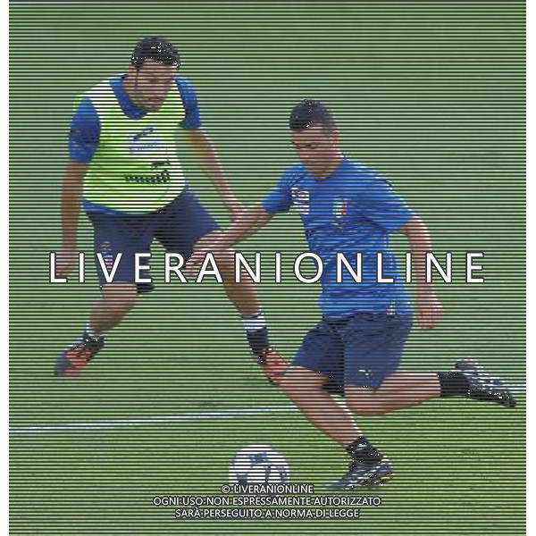 Raduno Nazionale Italiana a Coverciano Coverciano(FI) - 10.08.2009 Allenamento Nella Foto:DI NATALE antonio /Ph.Vitez-Ag. Aldo Liverani