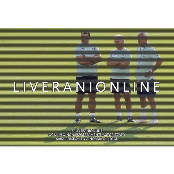 Raduno Nazionale Italiana a Coverciano Coverciano(FI) - 10.08.2009 Allenamento Nella Foto:marcello LIPPI-PERUZZI angelo /Ph.Vitez-Ag. Aldo Liverani