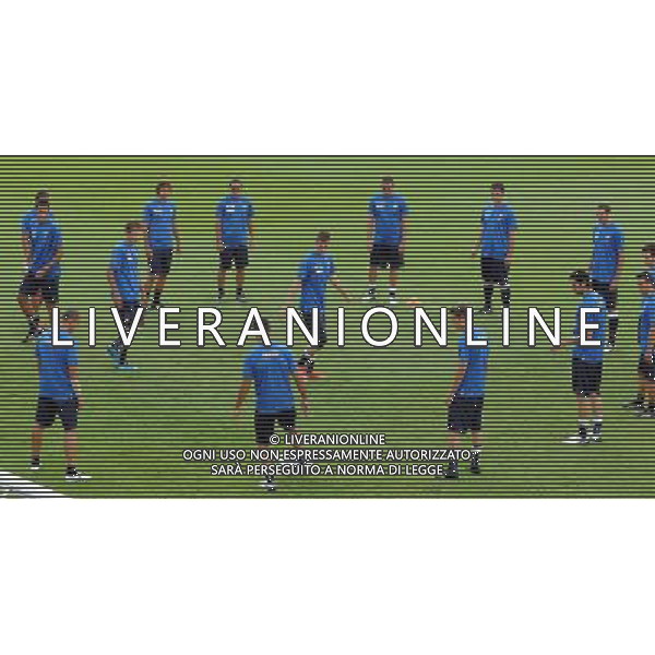 Raduno Nazionale Italiana a Coverciano Coverciano(FI) - 10.08.2009 Allenamento Nella Foto: GRUPPO DEI GIOCATORI /Ph.Vitez-Ag. Aldo Liverani