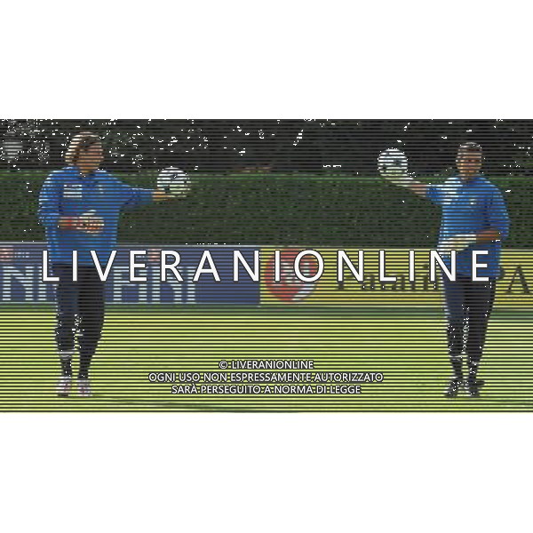 Raduno Nazionale Italiana a Coverciano Coverciano(FI) - 10.08.2009 Allenamento Nella Foto:GIANLUIGI BUFFON - FEDERICO MARCHETTI /Ph.Vitez-Ag. Aldo Liverani