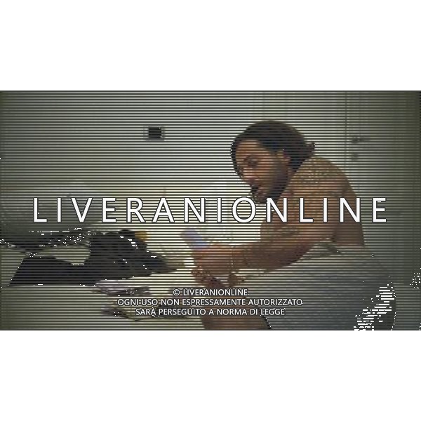 TRASMISSIONE TELEVISIVA \'BASTA APPARIRE\' NELLA FOTO FABRIZIO CORONA AG ALDO LIVERANI