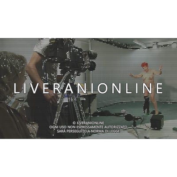 TRASMISSIONE TELEVISIVA \'BASTA APPARIRE\' NELLA FOTO SCENA AG ALDO LIVERANI