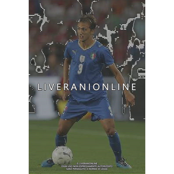 Svizzera - Italia partita amichevole della Nazionale Italiana a Basilea 12/08/2009 nella foto domenico criscito ©Luzzani/Agenzia Aldo Liverani Sas