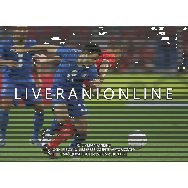 Svizzera - Italia partita amichevole della Nazionale Italiana a Basilea 12/08/2009 nella foto giuseppe rossi e iller ©Luzzani/Agenzia Aldo Liverani Sas