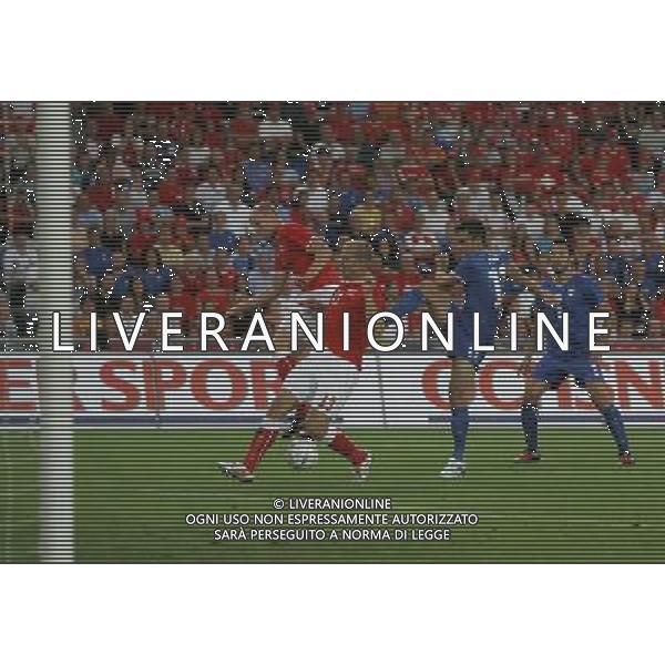 Svizzera - Italia partita amichevole della Nazionale Italiana a Basilea 12/08/2009 nella foto occasione di giuseppe rossi ©Luzzani/Agenzia Aldo Liverani Sas