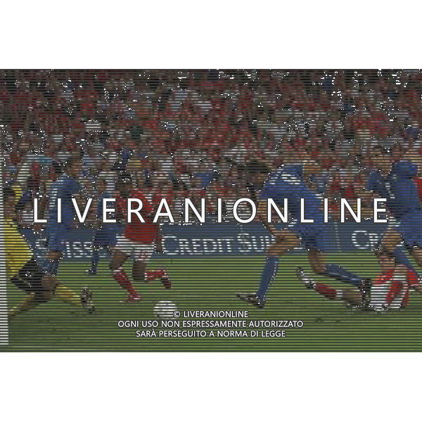 Svizzera - Italia partita amichevole della Nazionale Italiana a Basilea 12/08/2009 nella foto occasione di alberto gilardino ©Luzzani/Agenzia Aldo Liverani Sas