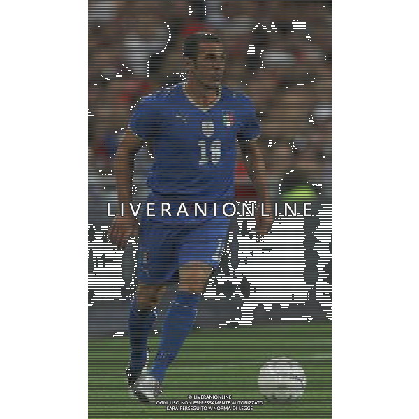 Svizzera - Italia partita amichevole della Nazionale Italiana a Basilea 12/08/2009 nella foto gaetano d\'agostino ©Luzzani/Agenzia Aldo Liverani Sas