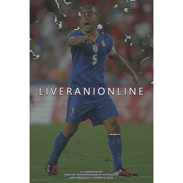 Svizzera - Italia partita amichevole della Nazionale Italiana a Basilea 12/08/2009 nella foto fabio cannavaro ©Luzzani/Agenzia Aldo Liverani Sas