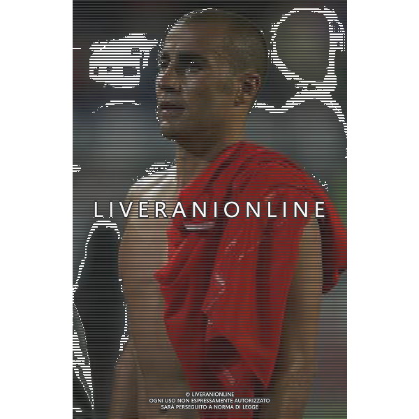 Svizzera - Italia partita amichevole della Nazionale Italiana a Basilea 12/08/2009 nella foto fabio cannavaro a fine gara ©Luzzani/Agenzia Aldo Liverani Sas