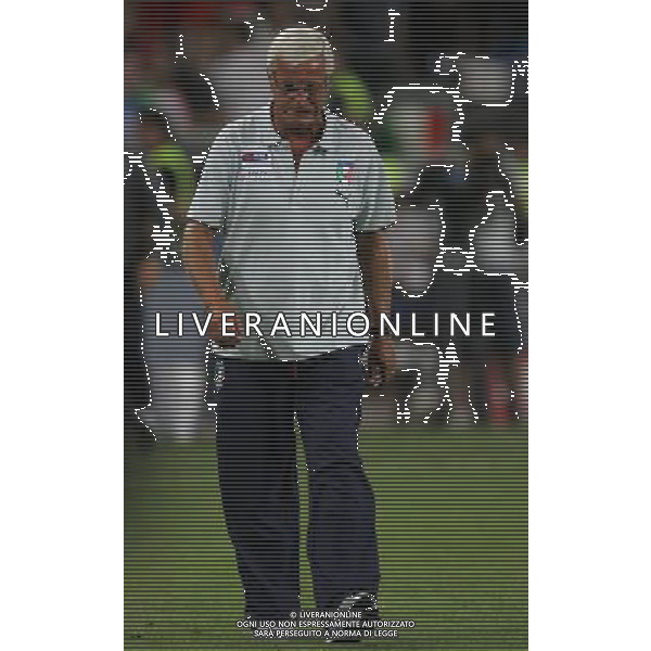 Svizzera - Italia partita amichevole della Nazionale Italiana a Basilea 12/08/2009 nella foto marcello lippi a fine gara ©Luzzani/Agenzia Aldo Liverani Sas