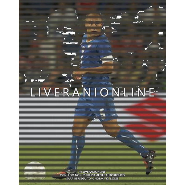 Basilea (CH) 12-08-2009 Amichevole Nazionale Italiana Calcio Svizzera-Italia 0:0 nella foto fabio cannavaro ph Marco Luzzani/ag. Aldo Liverani s.a.s.