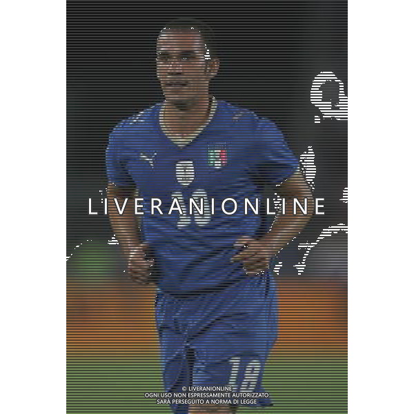 Basilea (CH) 12-08-2009 Amichevole Nazionale Italiana Calcio Svizzera-Italia 0:0 nella foto gaetano d\'agostino ph Marco Luzzani/ag. Aldo Liverani s.a.s.