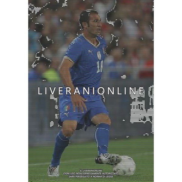 Basilea (CH) 12-08-2009 Amichevole Nazionale Italiana Calcio Svizzera-Italia 0:0 nella foto gaetano d\'agostino ph Marco Luzzani/ag. Aldo Liverani s.a.s.