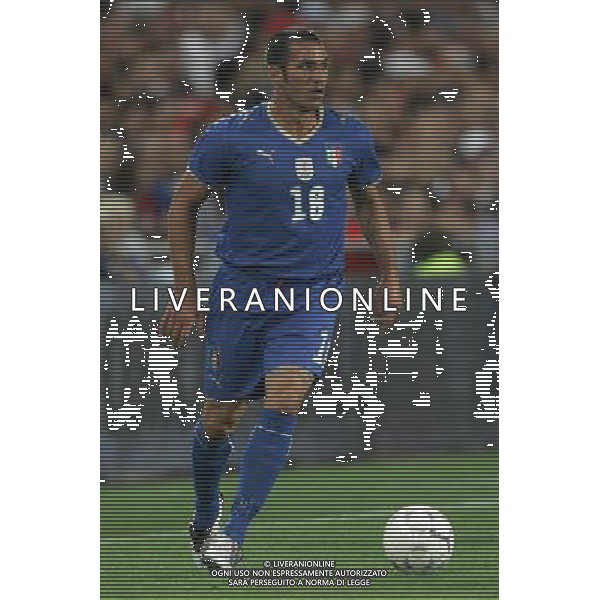 Basilea (CH) 12-08-2009 Amichevole Nazionale Italiana Calcio Svizzera-Italia 0:0 nella foto gaetano d\'agostino ph Marco Luzzani/ag. Aldo Liverani s.a.s.