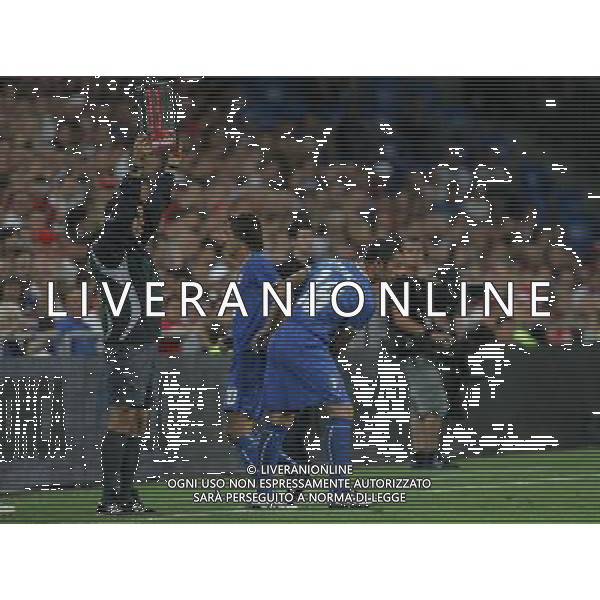 Basilea (CH) 12-08-2009 Amichevole Nazionale Italiana Calcio Svizzera-Italia 0:0 nella foto sostituzione andrea pirlo e gaetano d\'agostino ph Marco Luzzani/ag. Aldo Liverani s.a.s.