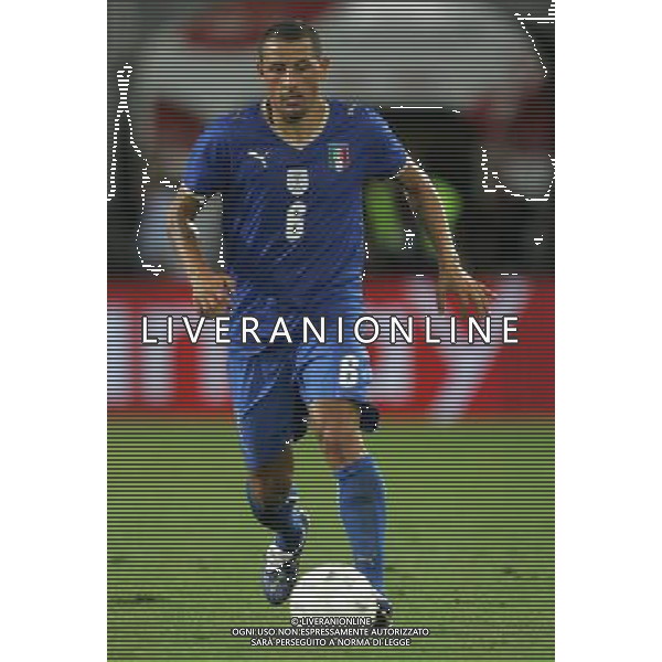 Basilea (CH) 12-08-2009 Amichevole Nazionale Italiana Calcio Svizzera-Italia 0:0 nella foto angelo palombo ph Marco Luzzani/ag. Aldo Liverani s.a.s.