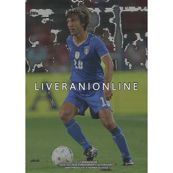 Basilea (CH) 12-08-2009 Amichevole Nazionale Italiana Calcio Svizzera-Italia 0:0 nella foto andrea pirlo ph Marco Luzzani/ag. Aldo Liverani s.a.s.