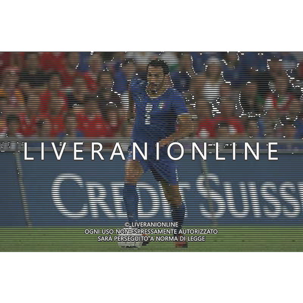 Basilea (CH) 12-08-2009 Amichevole Nazionale Italiana Calcio Svizzera-Italia 0:0 nella foto gianluca zambrotta ph Marco Luzzani/ag. Aldo Liverani s.a.s.