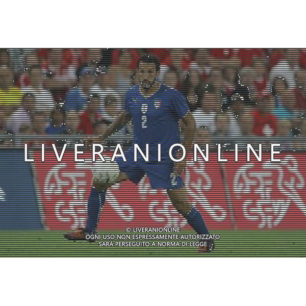 Basilea (CH) 12-08-2009 Amichevole Nazionale Italiana Calcio Svizzera-Italia 0:0 nella foto gianluca zambrotta ph Marco Luzzani/ag. Aldo Liverani s.a.s.