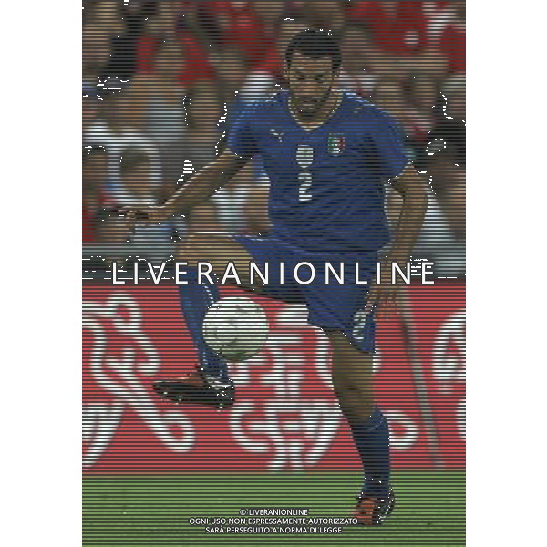 Basilea (CH) 12-08-2009 Amichevole Nazionale Italiana Calcio Svizzera-Italia 0:0 nella foto gianluca zambrotta ph Marco Luzzani/ag. Aldo Liverani s.a.s.